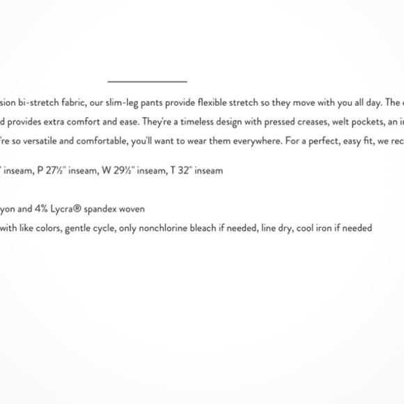 NEW J. Jill brown precision stretch Slim Leg pants Size 18 - Picture 2 of 6